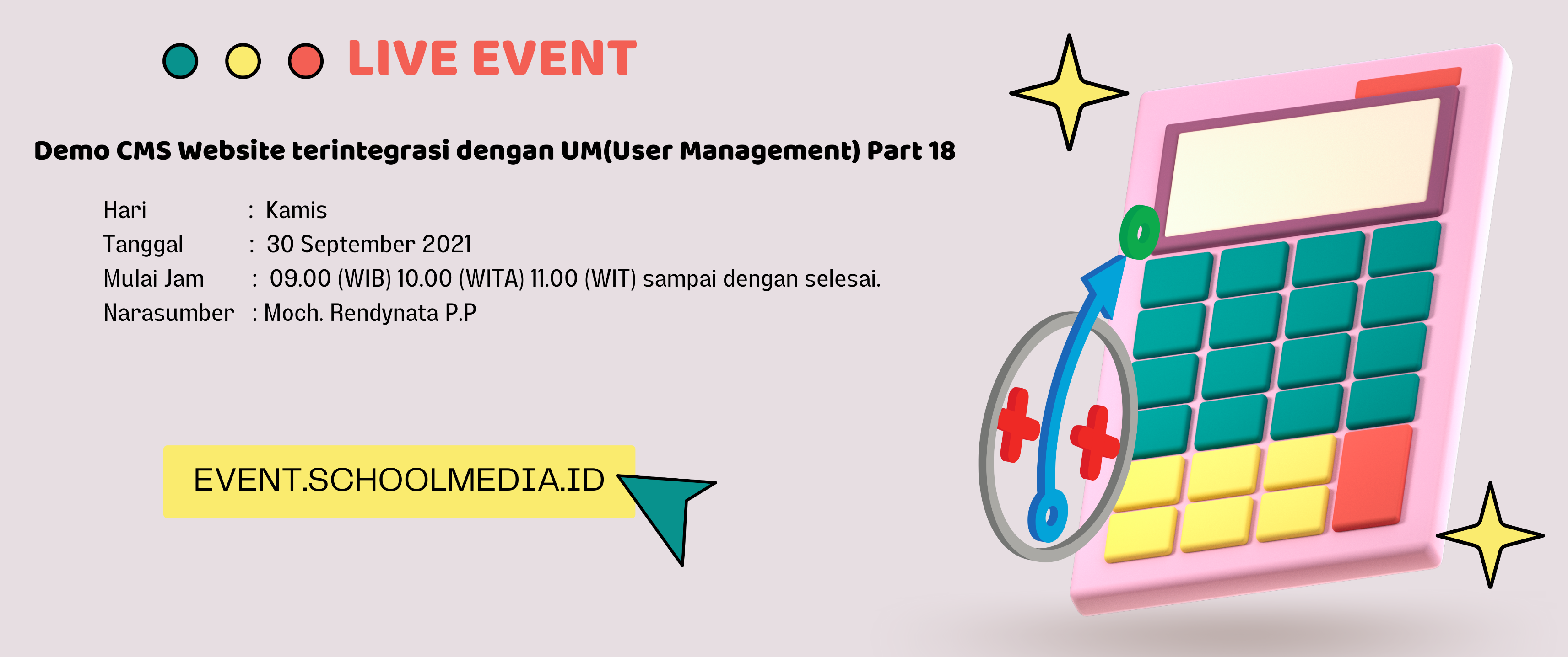 Cover Demo CMS Website terintegrasi dengan UM(User Management) Part 18